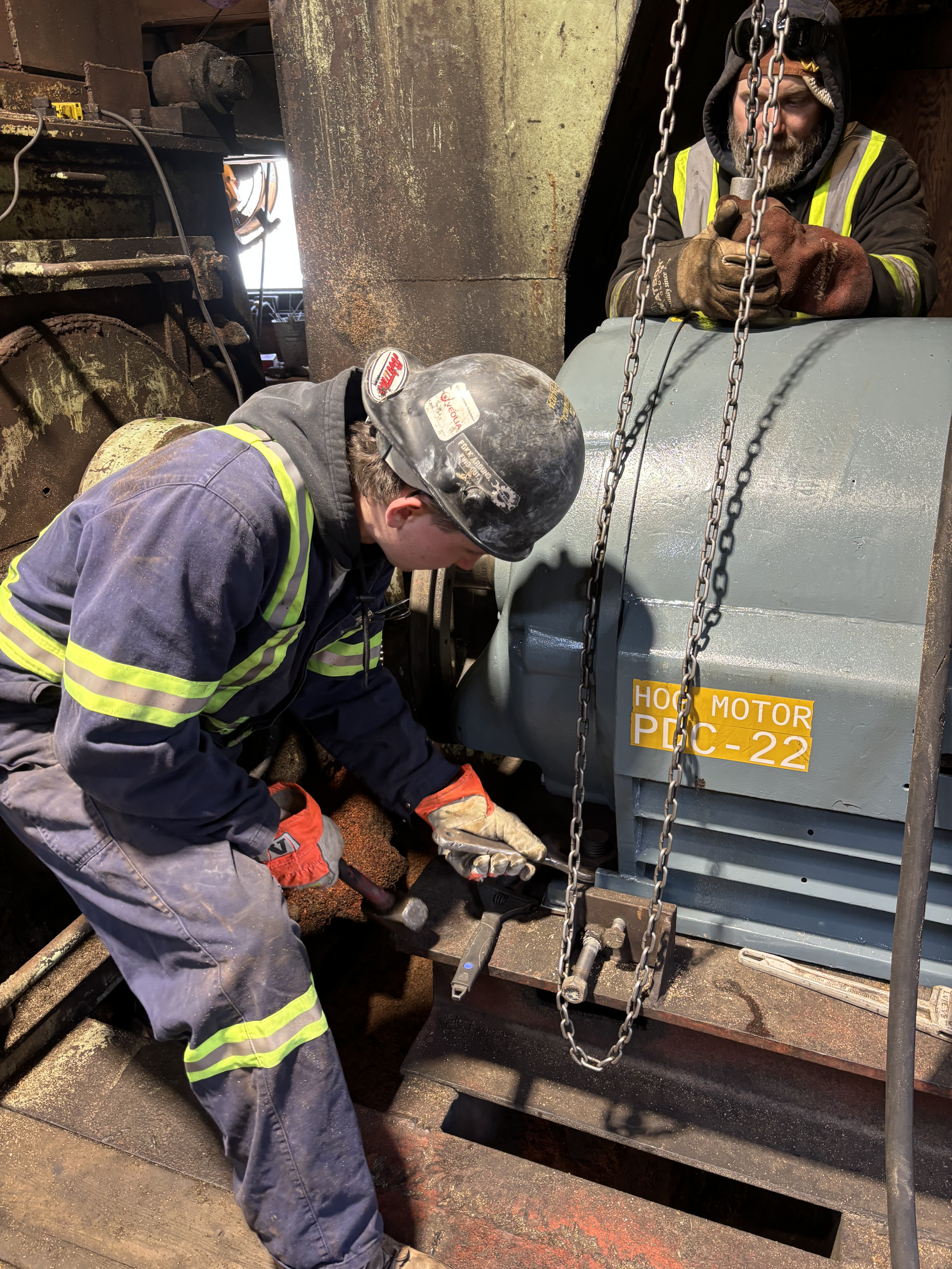 Raider Industrial Services crew — industrial welding and millwright team, Maple Ridge BC